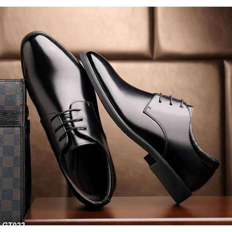 Giày tây nam buộc dây big size từ 44-49 chuẩn da bò 100%, giày được đóng tỉ mỉ tại x