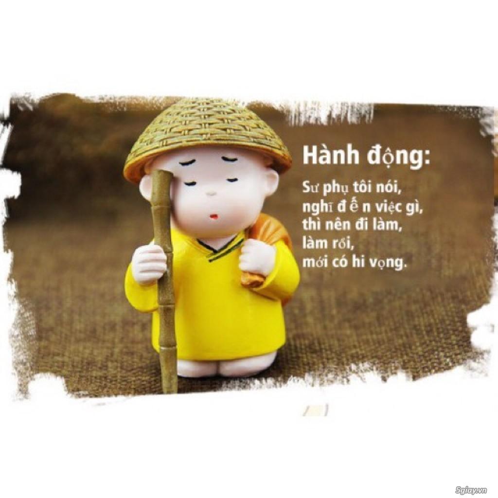 Bộ Tượng Chú Tiểu Chú Tiểu Áo Vàng