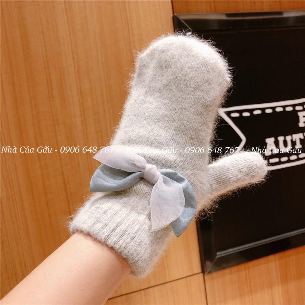 Găng tay len nữ siêu xinh, siêu chất lượng