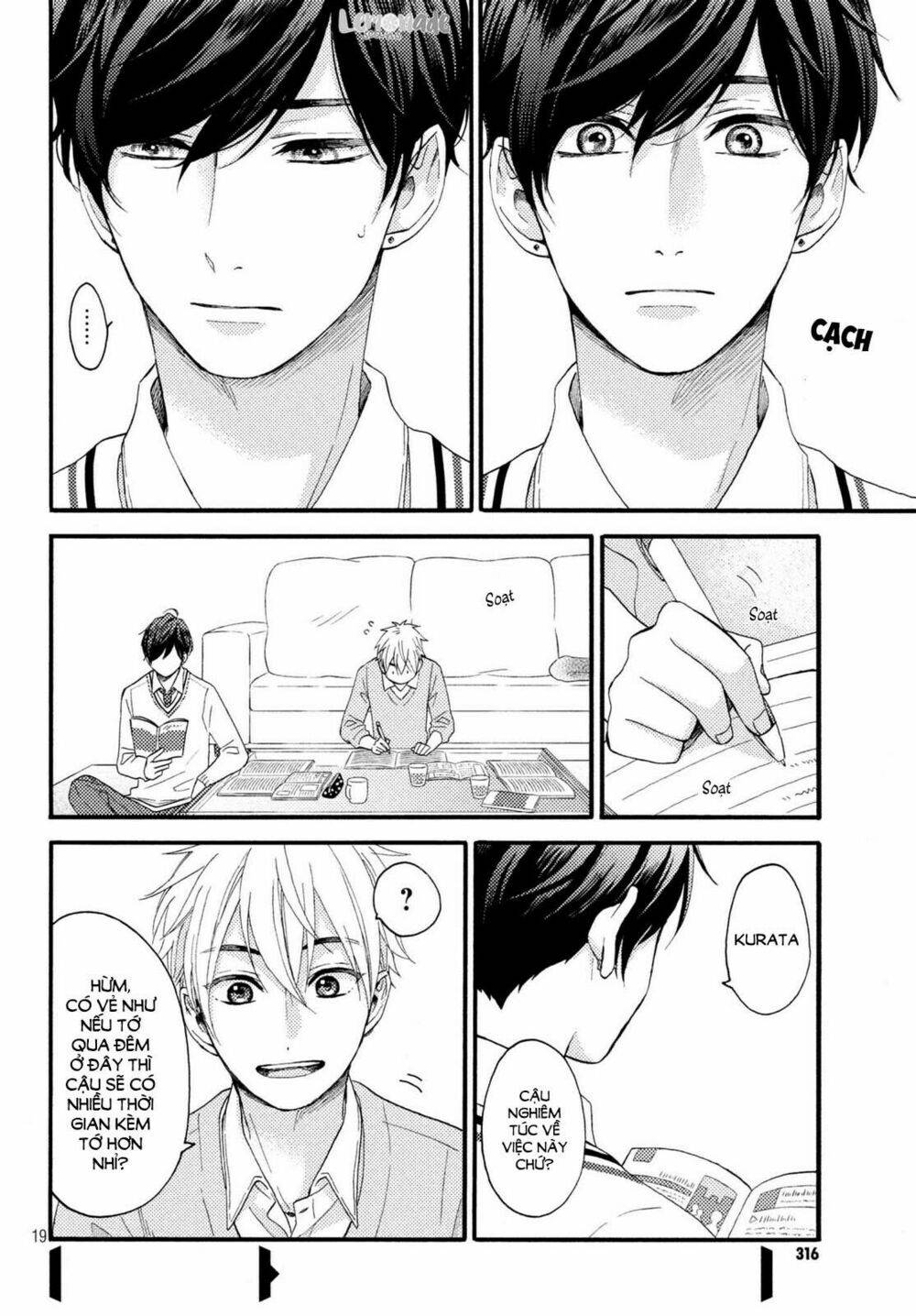 hananoi-kun to koi no yamai chapter 9 18