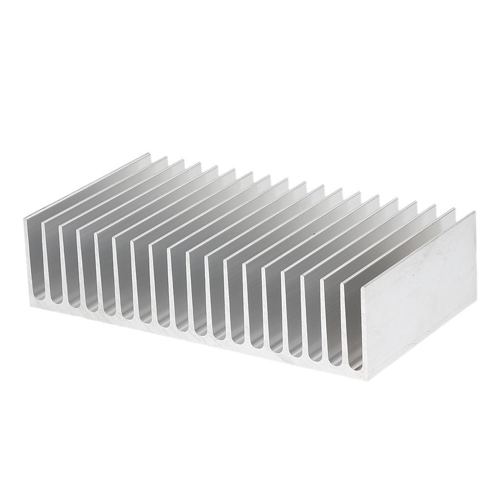 Aluminum Heatsink 100x182x45mm Cooling Radiator Cooler Fin Heat Dissipation