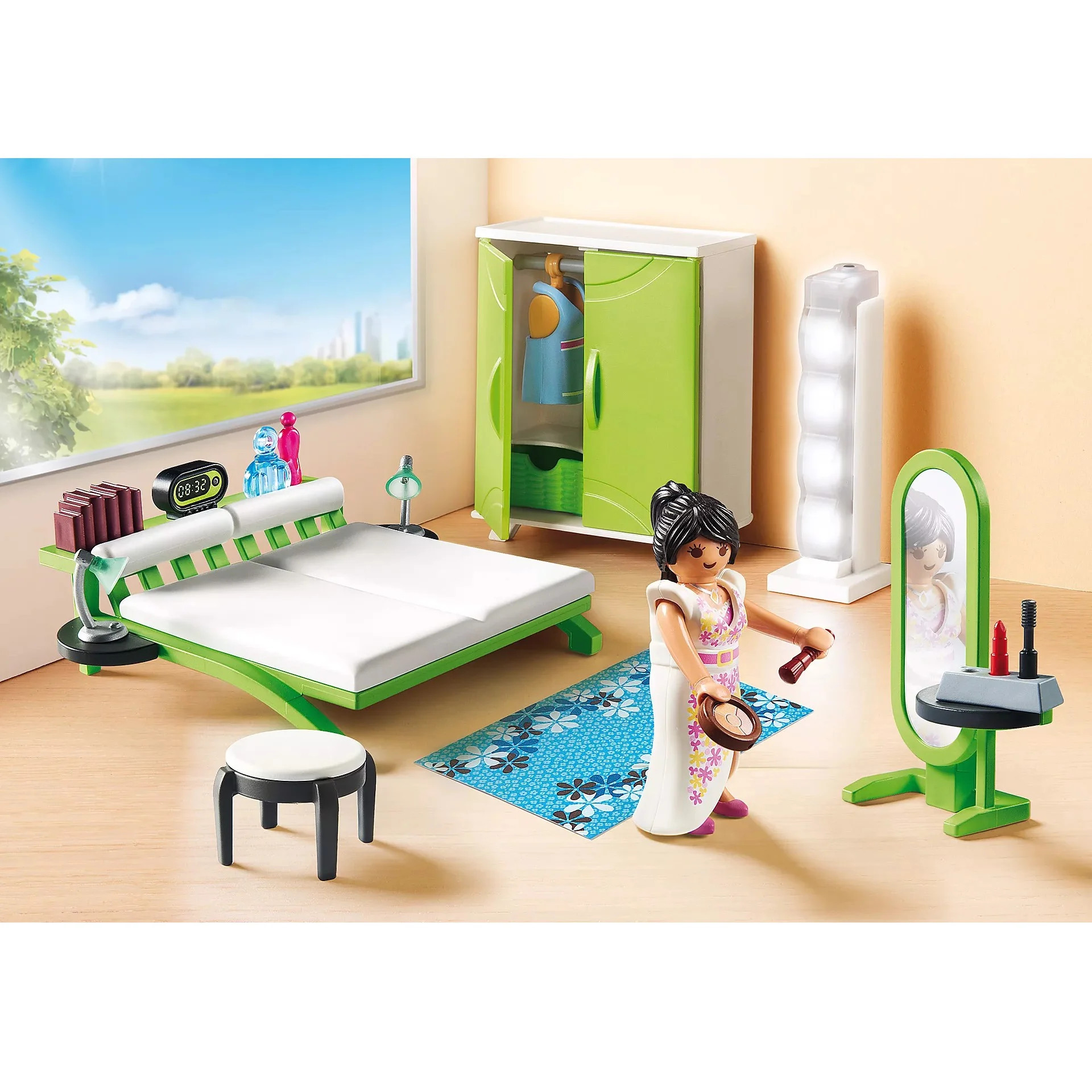 Đồ chơi mô hình Playmobil Nội thất phòng tắm kèm nhân vật 38 pcs