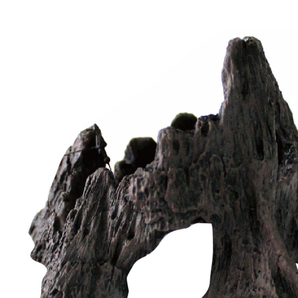 Reptile Terrarium Vivarium Ornament Decor Lizard Spider Hide Cave Mountain