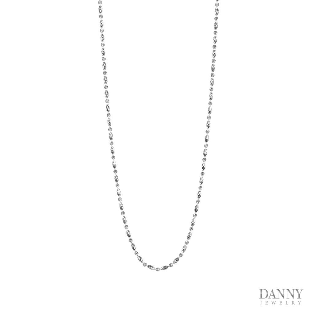 Dây Chuyền Nữ Danny Jewelry Bạc 925 Xi Bạch Kim