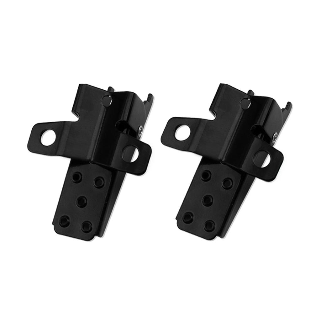 Motorcycle Rear & Front Folding Foot Rests Footpeg Pedals Universal