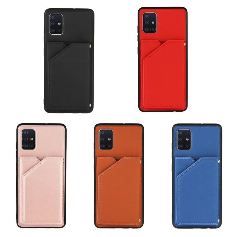 Ốp điện thoại da kiểu ví đế lật cho SAMSUNG GALAXY A21S A20 A30 A31 A50 A70 A51 A71 A81 A91 NOTE 10 LITE S10 LITE