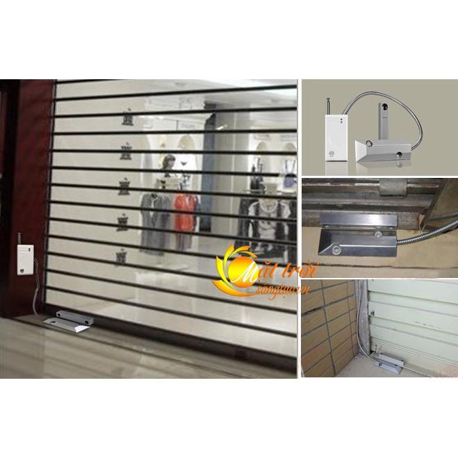 Cảm biến cửa cuốn mở phát sóng không dây RF