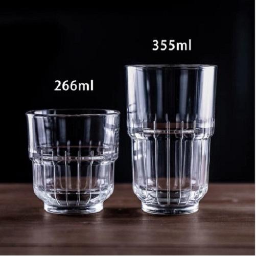 Ly Thủy Tinh Cường Lực LinQ Grey Beverage 266ml | 355ml | 414ml , Tùy Chọn Dung Tích