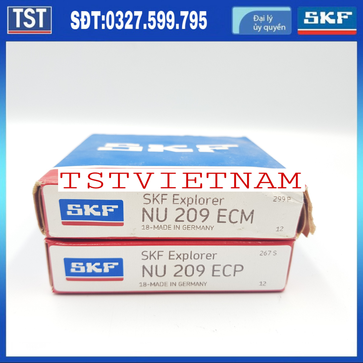 Vòng bi SKF NU 209 ECM