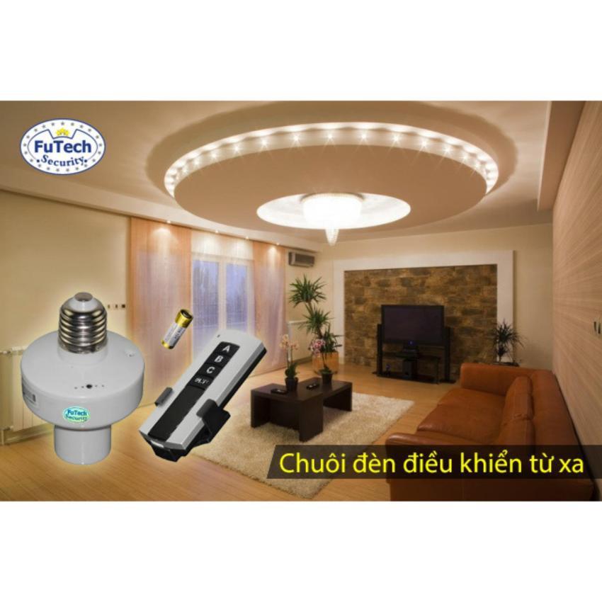 Đui đèn điều khiển từ xa kèm remote