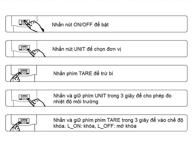 Cân Điện Tử Nhà Bếp Dạng Móc Treo 50kg/5g S50KGM