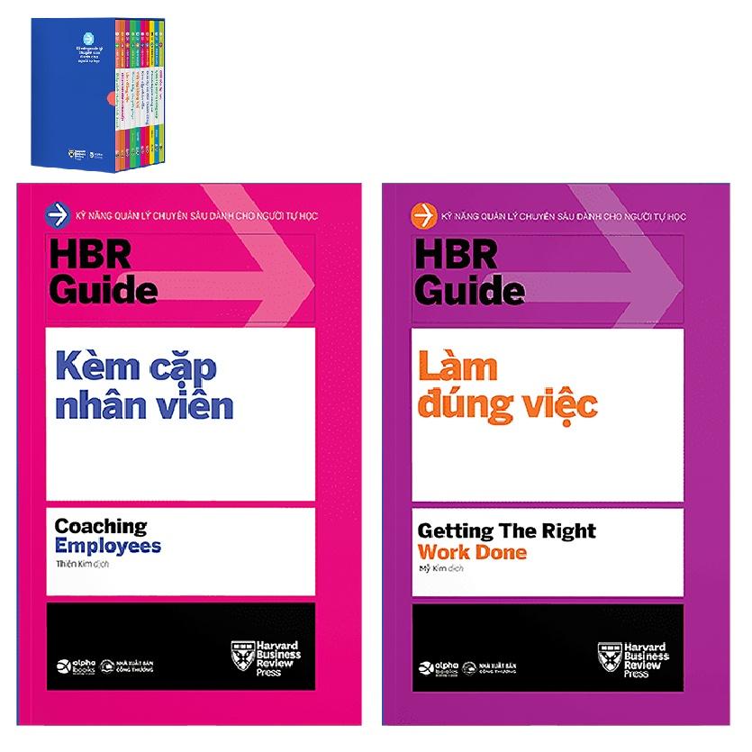 Sách HBR Guide 2021: Kỹ Năng Quản Lý Chuyên Sâu Từ Harvard Business Review ( Bộ 10 cuốn + tặng kèm boxset) - Alphabooks
