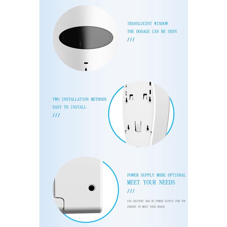 Nhiệt kế 2 trong 1 N06 Pro Nhiệt kế kỹ thuật số không tiếp xúc Có thể lắp cùng với nước rửa tay Cảm biến thông minh
