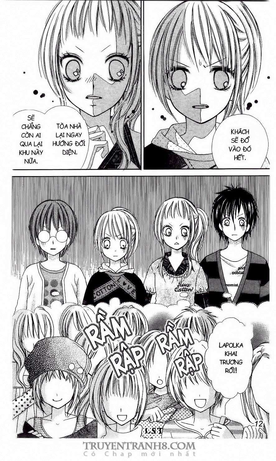 tiệm thời trang, love cotton chapter 13 9