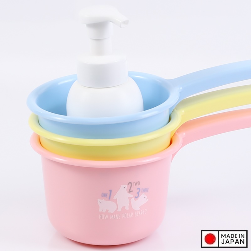 Xô nhựa trẻ em Nakaya Children's Bucket Bear 2.2L - Hàng nội địa Nhật Bản nhập khẩu chính hãng