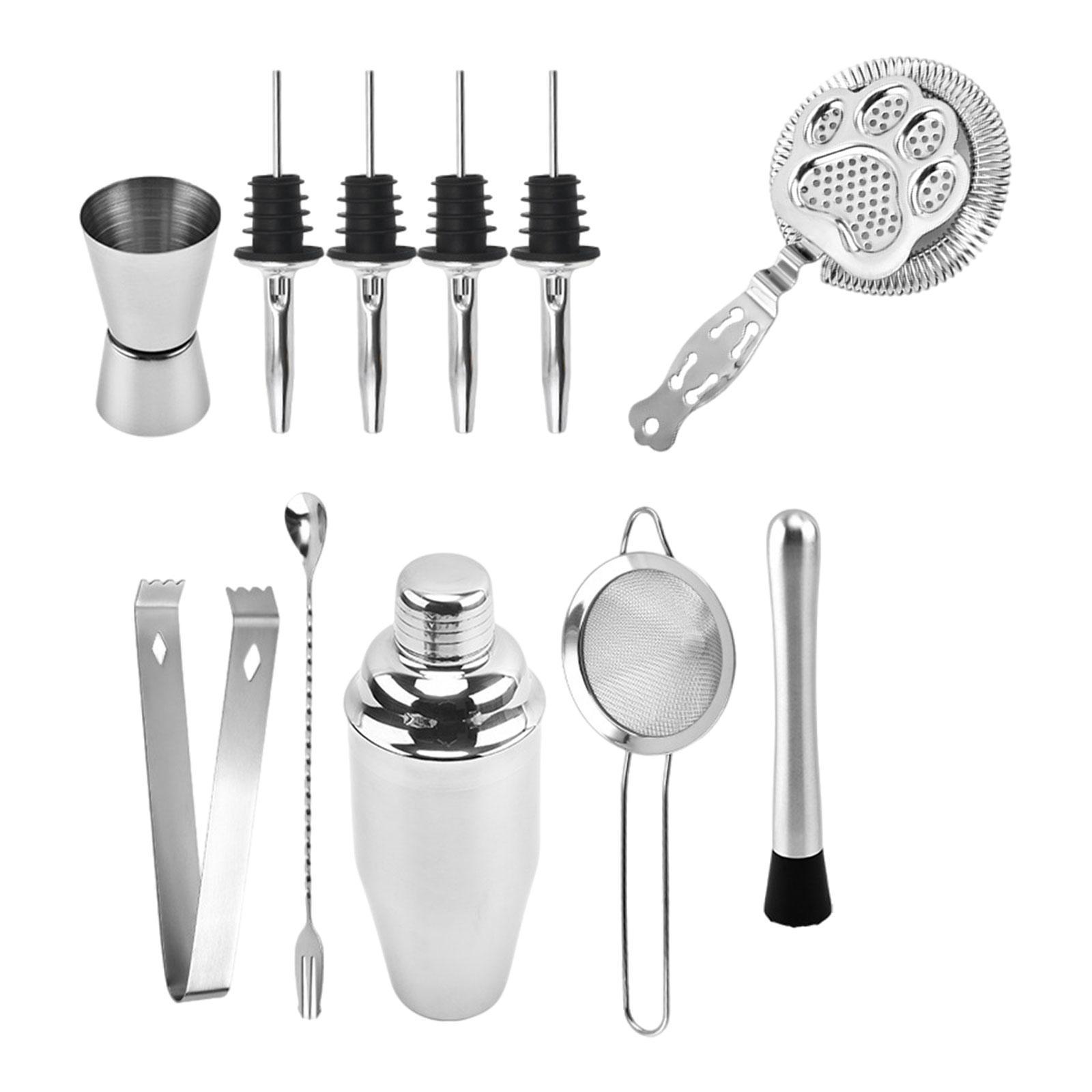 Cocktail Shaker Kits Cocktail Making Set for Drink Traveling Bar Accessories