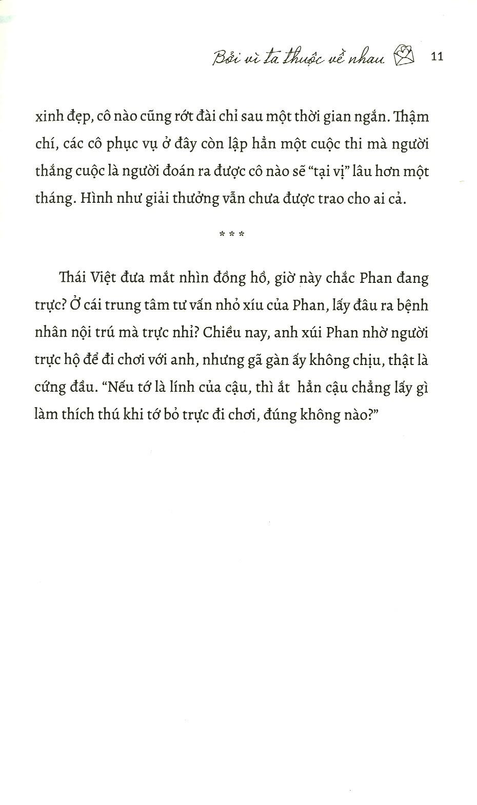 Bởi Vì Ta Thuộc Về Nhau ( Tái Bản )