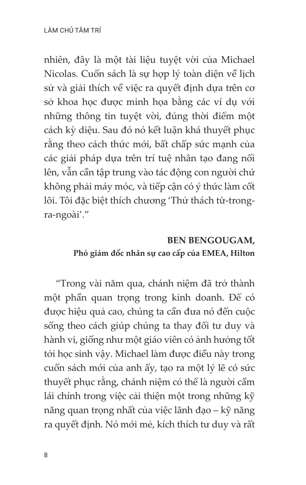 Làm Chủ Tâm Trí