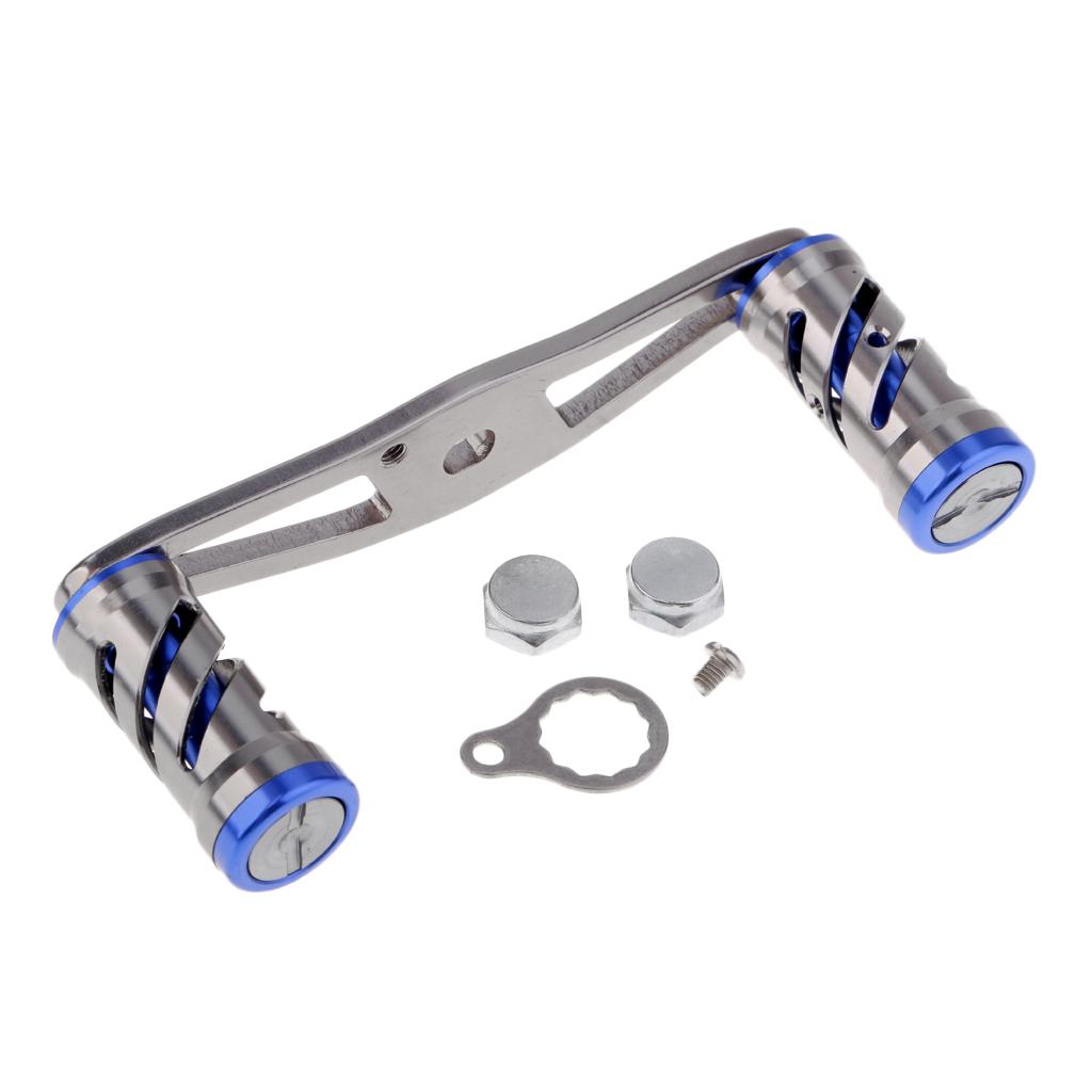 Aluminum Alloy Fishing Baitcasting Reel Handle Rocker Arm Replacement 9.2cm