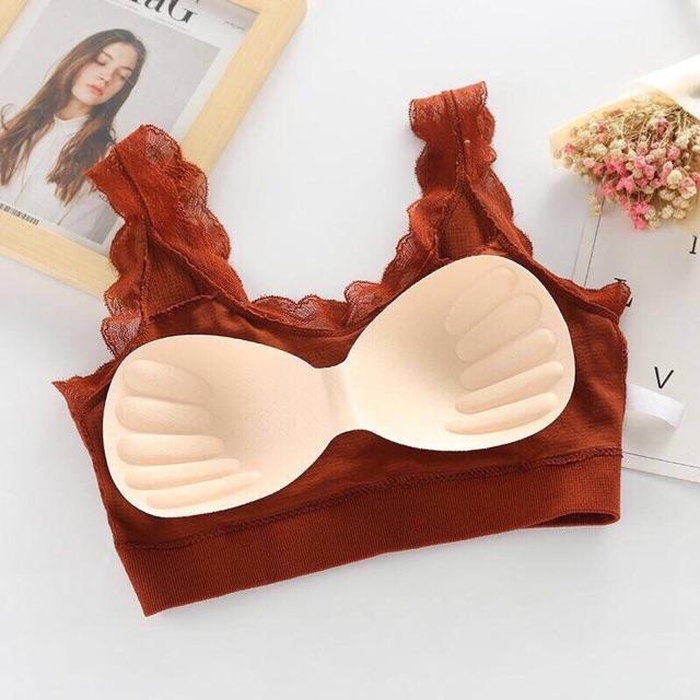 Áo lót Bra len tăm dây ren hàng cao cấp