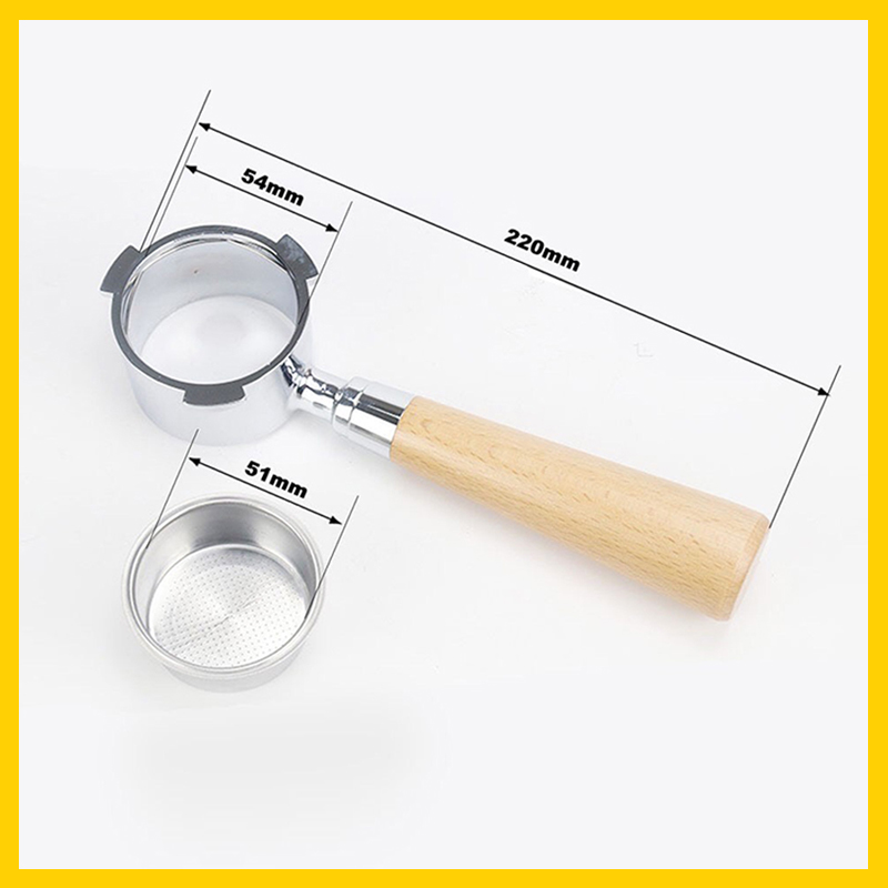 Tay Pha Espresso Size 51mm 51mm Bottomless Portafilter Naked Portafilter