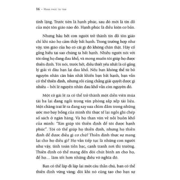 Osho - Hạnh Phúc Tại Tâm - Bìa mềm - First News