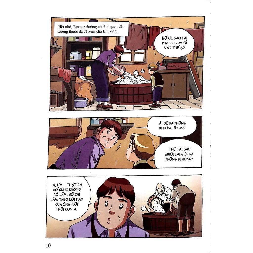 Who? Chuyện Kể Về Danh Nhân Thế Giới: Louis Pasteur (Tái Bản 2020)