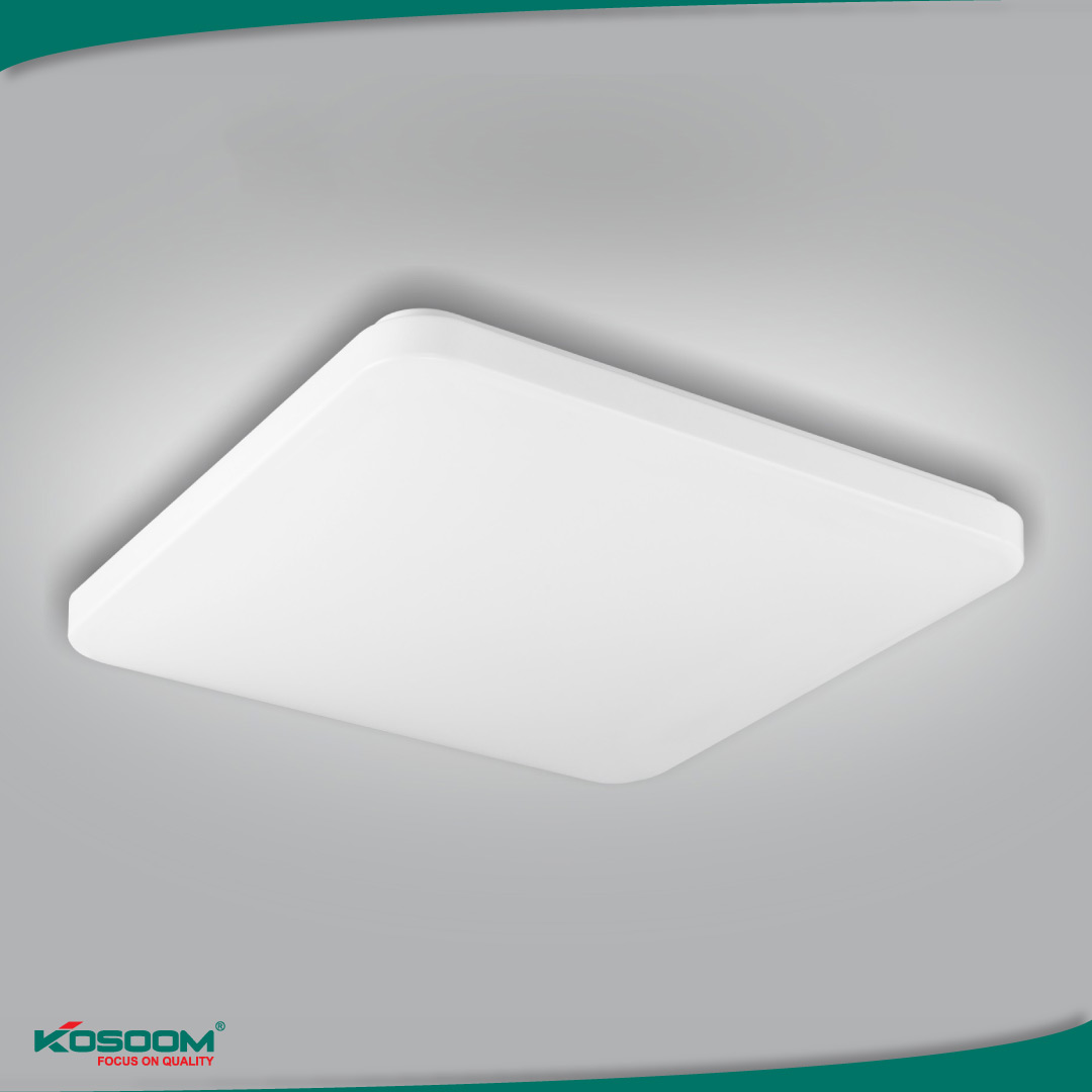 Đèn LED Ốp Trần Ánh Trăng Vuông Kosoom Tràn Viền Công Suất 24W Ánh Sáng Trắng