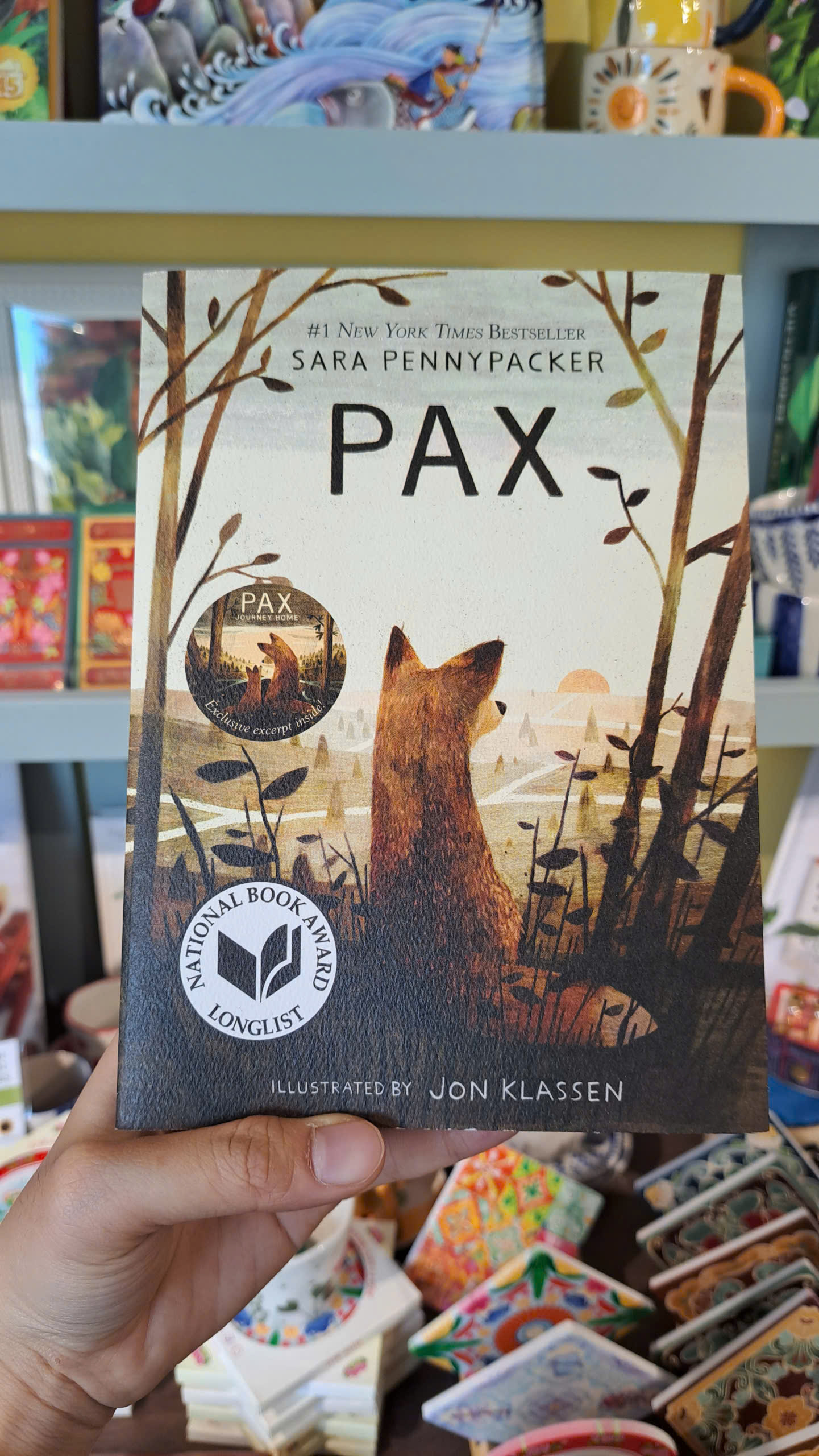 Sách - Pax by Sara Pennypacker | Young Adult Novel / Tiểu thuyết Tiếng Anh cho Trẻ / Nhập khẩu US
