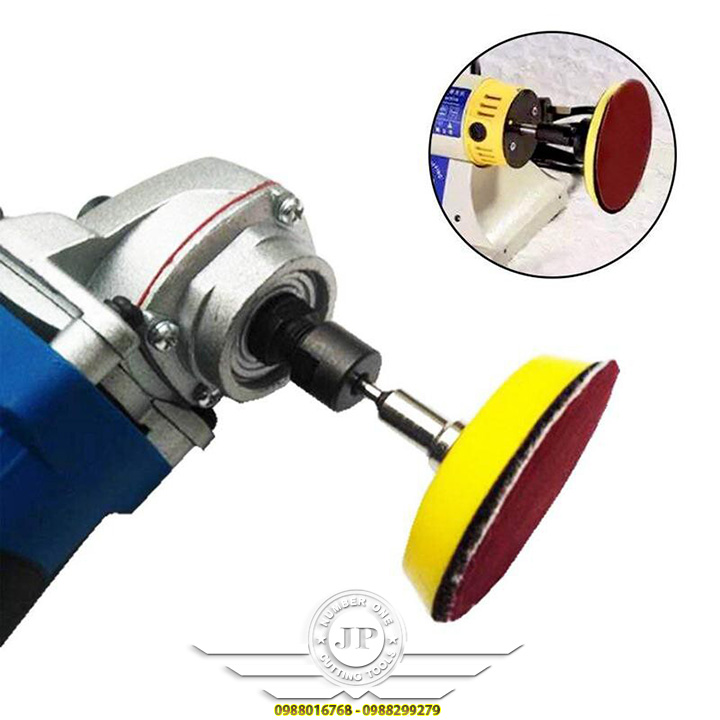 COMBO 10 Đế Dán Chà Nhám Đĩa Đánh Bóng Tự Dính 100mm