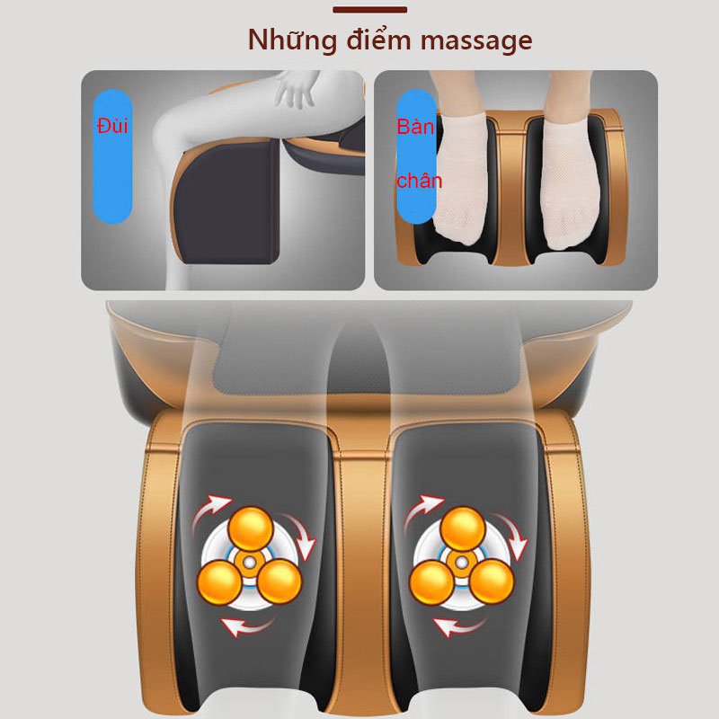 Đệm . Ghế Massage aYosun JG – T800 ( Chính Hãng ) Lưng , cổ gáy , mông , chân