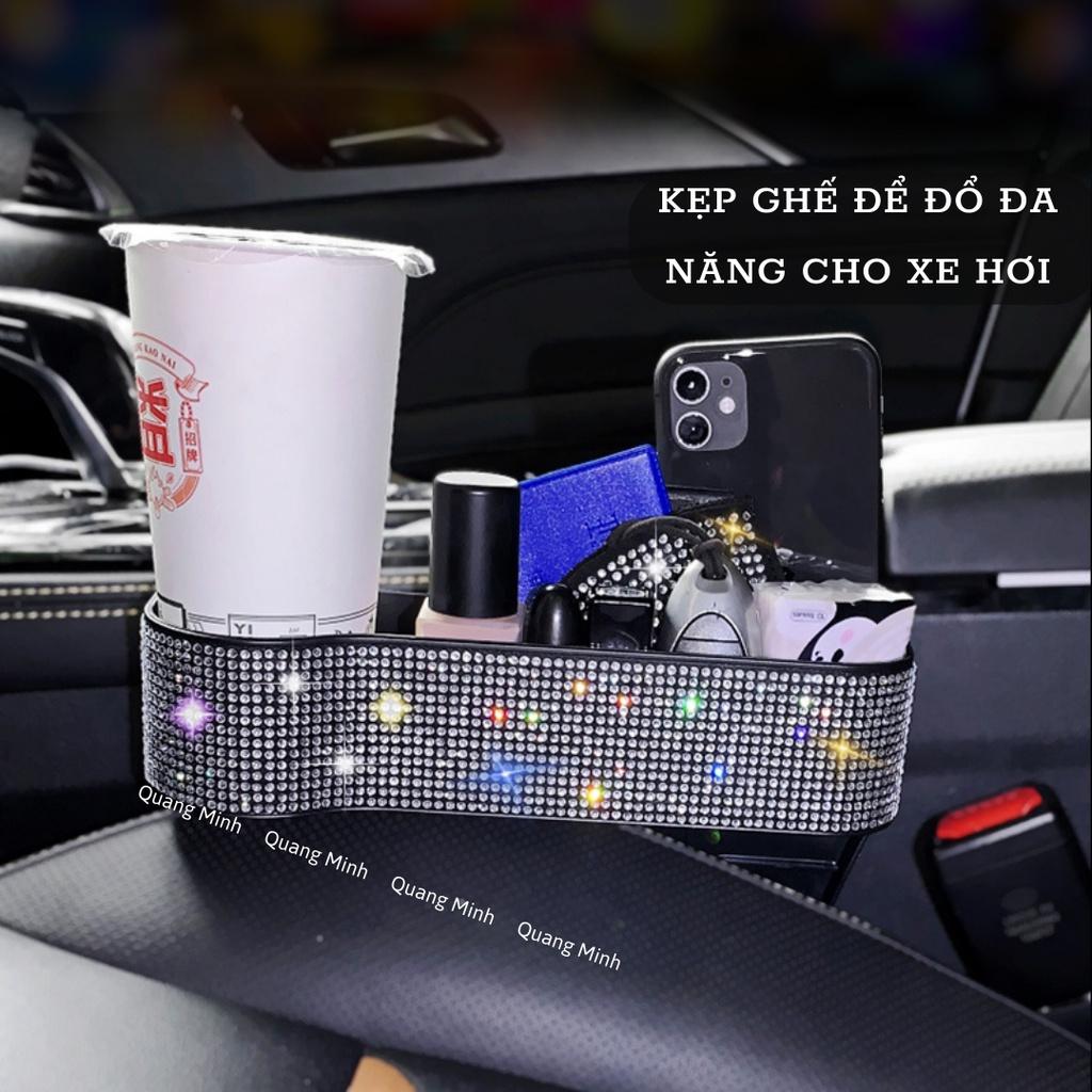 Cao Cấp Sang Trọng Trong Xe Ô Tô Khay Để Đồ Khe Ghế - Khay Cài Khe Ghế Đa Năng
