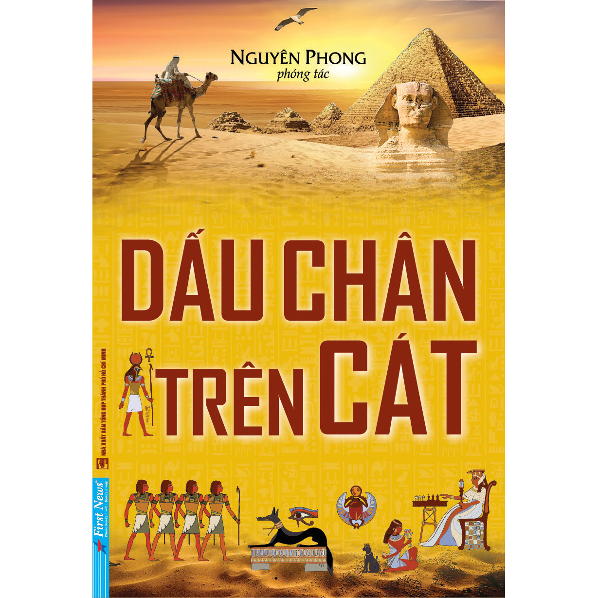 Sách Dấu Chân Trên Cát - Nguyên Phong