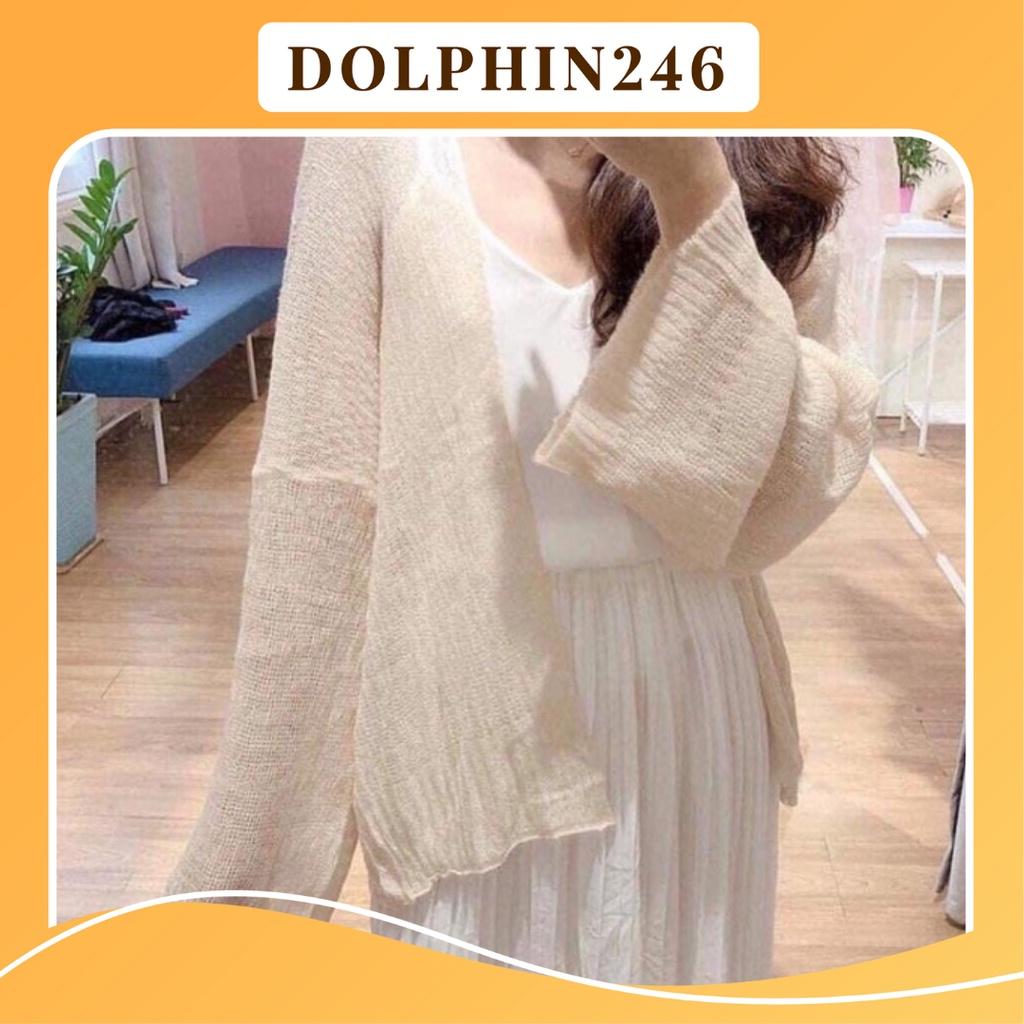 Áo Khoác Cardigan Len Mỏng Cho Nữ Phong Cách Ulzzang Phù Hợp Đi Đà Lạt, Dạo Biển, Labibi K4t3