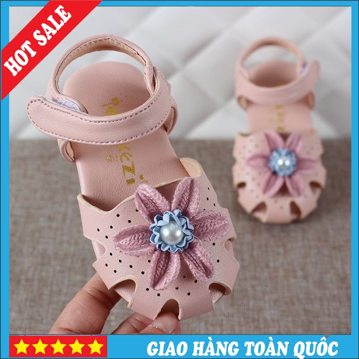 A602#SANDAL TẬP ĐI CHO BÉ ĐẾ CAO SU CAO CẤP