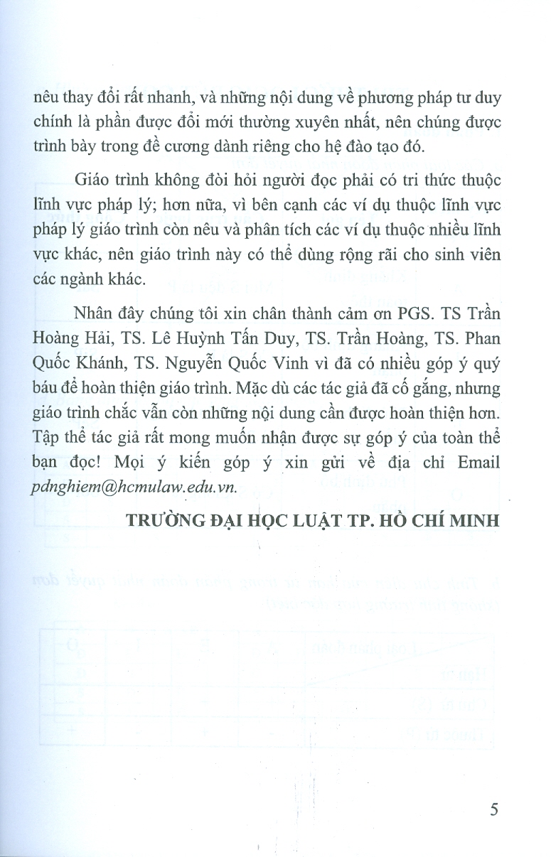 Giáo Trình LOGIC HỌC