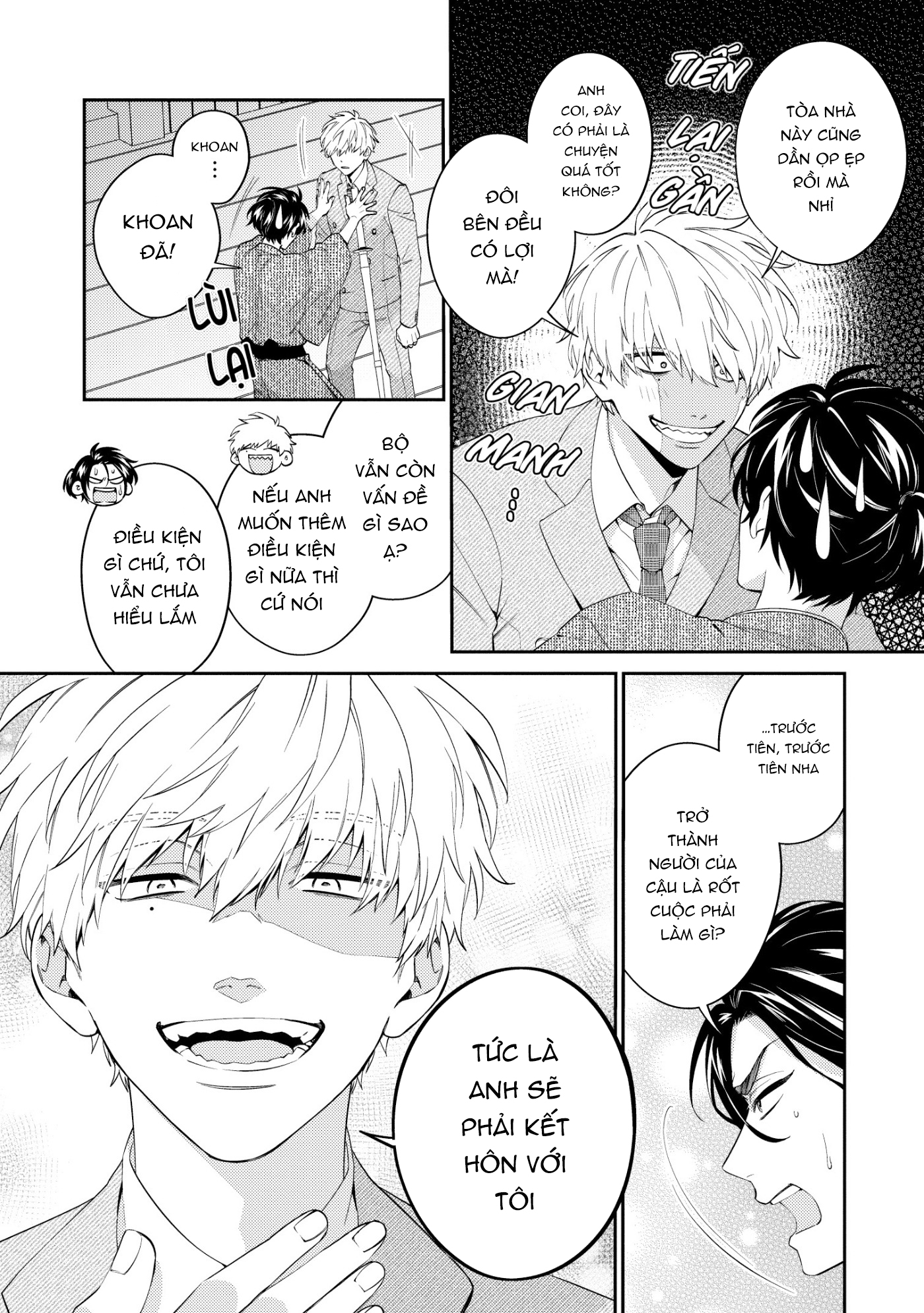 võ sĩ omega gặp tổng giám đốc xảo trá chapter 1 16