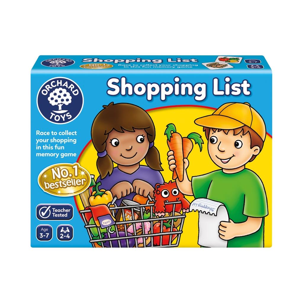 Trò chơi trí tuệ Shopping List - Orchard Toys giúp trẻ phát triển trí tưởng tượng, khả năng ghi nhớ