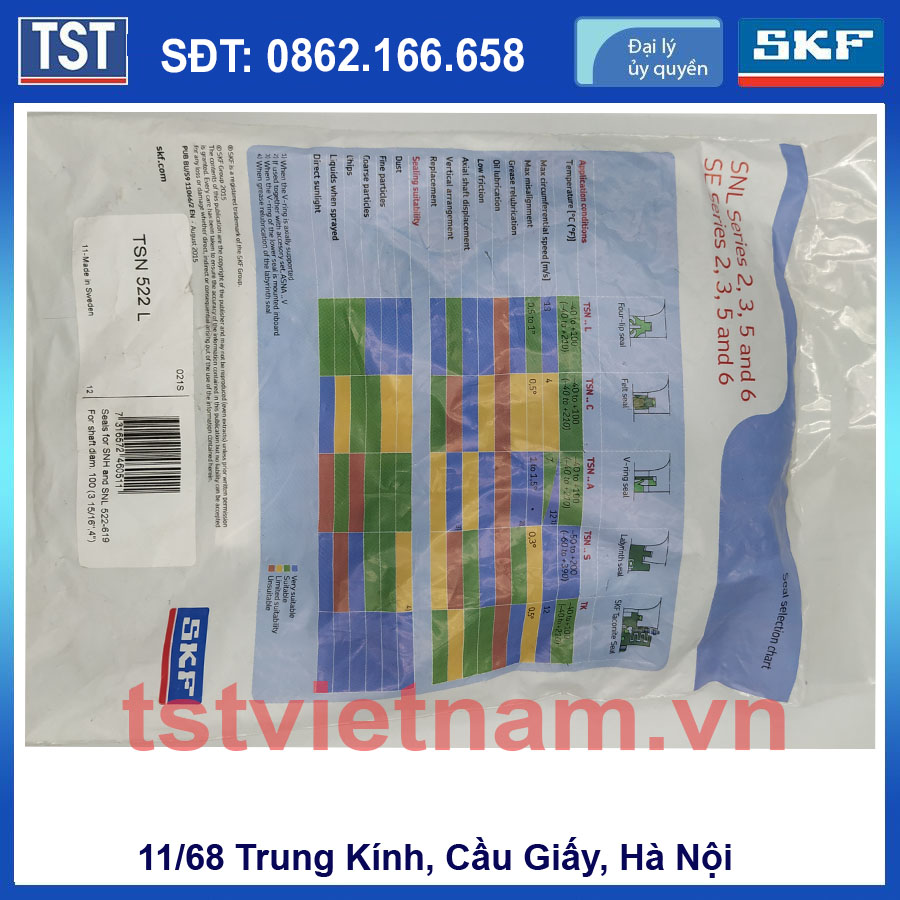 Phớt SKF TSN 522 L