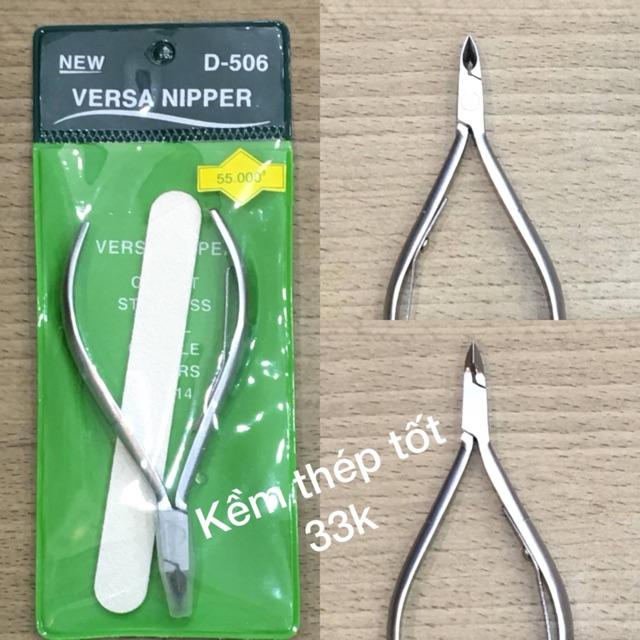 Combo 5 cây kềm cắt da D506 + 1 cây cắt móng versa nipper.