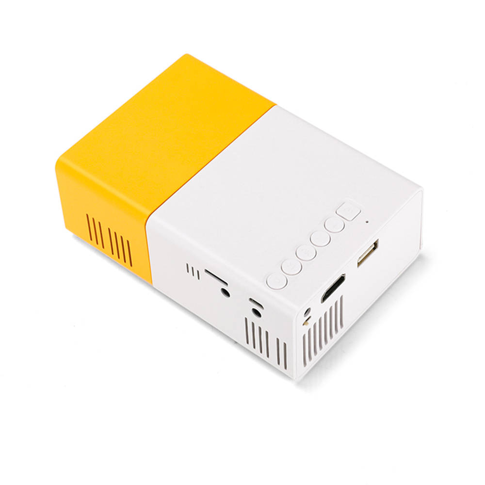 Máy chiếu LED mini di động 720P / 1080P với loa tích hợp & điều khiển từ xa Hỗ trợ HD / AV