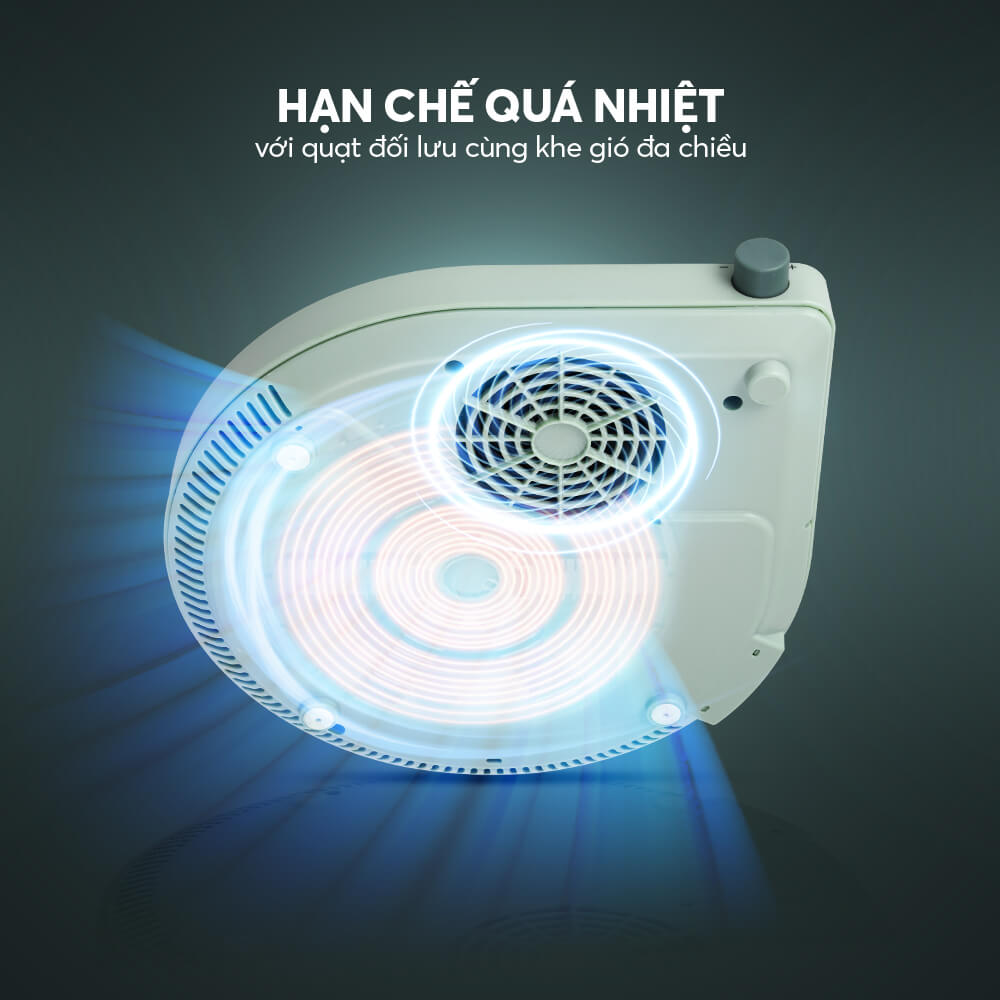 Bếp Điện Từ Đơn Elmich ICE-8878 1800W, Hàng Chính Hãng, Mặt Kính Ceramic - JoyMall