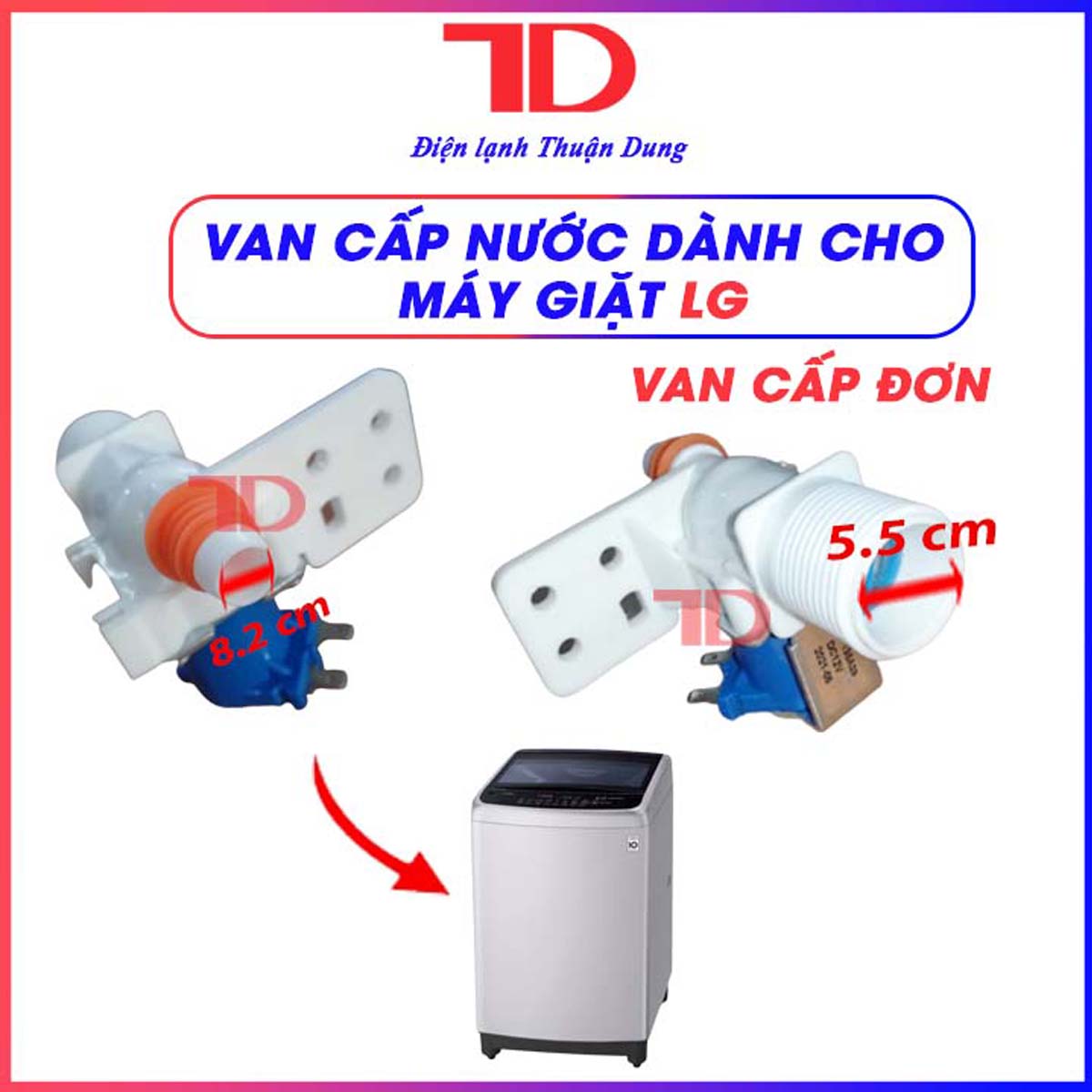 Van cấp nước các loại dành cho Máy Giặt Samsung và LG 12V Hàng nhập khẩu - Điện Lạnh Thuận Dung