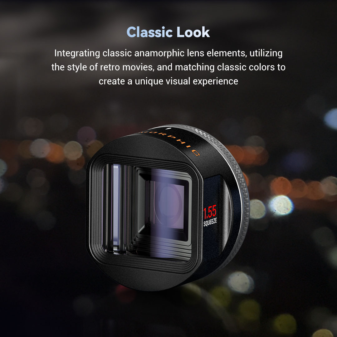 SmallRig 1.55X Anamorphic Lens - chuẩn Cinematic cho I-phone 3578