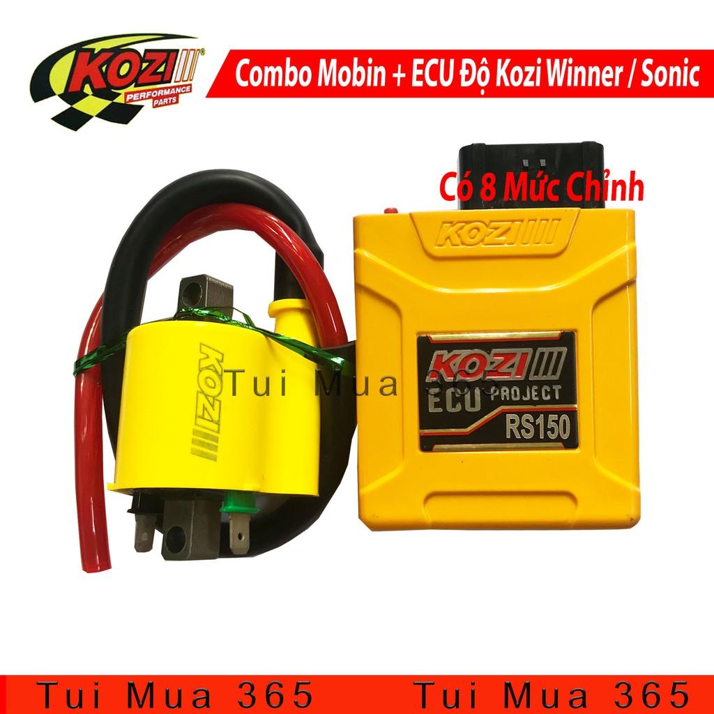 Combo IC và Mobin Sườn Độ Mở Tua Honda Winner 150cc, Sonic Kozi Có 8 Map Tăng Chỉnh