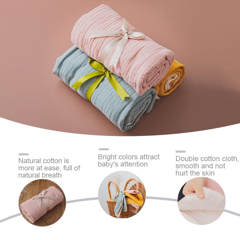 1 Chăn Cho Bé Sơ Sinh Cotton Chăn Mềm Mại Tắm Gạc Đồng Màu Đầm Khăn Vải Cotton Muslin Chụp Ảnh Chống Đỡ Sản Phẩm