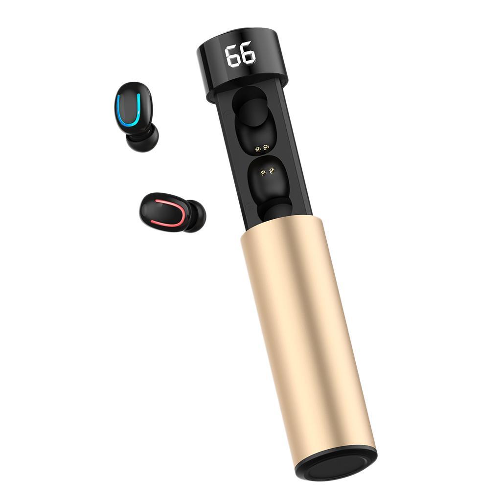 Bluetooth 5.0 Earphone with Dual Mic Waterproof Wireless