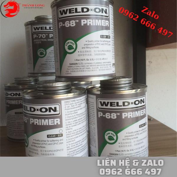 Keo rửa Primer WELD-ON P-68 loại 946ml