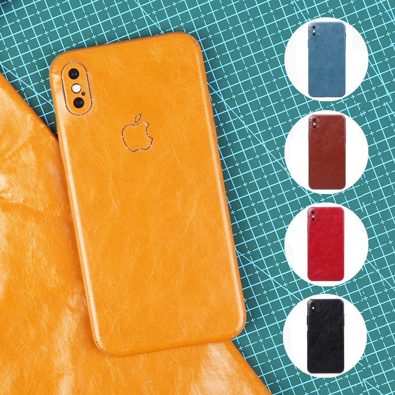 Miếng dán da mặt lưng cho iPhone X / iPhone Xs sang trọng bảo vệ 360 độ chống trầy xước - Hàng nhập khẩu
