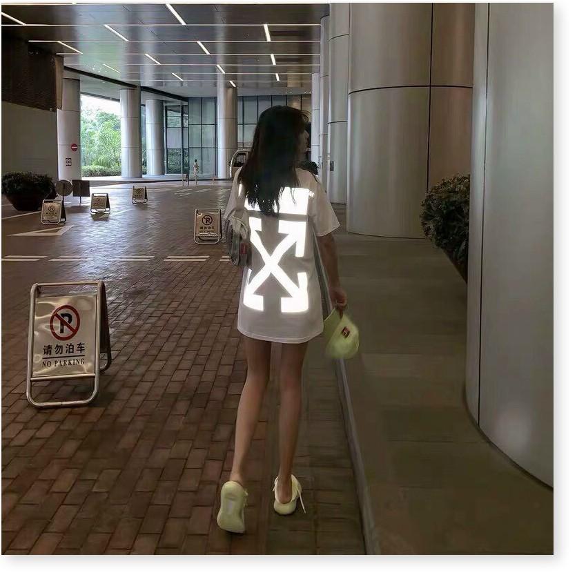 Áo thun nam nữ unisex kí hiệu mũi tên phản quang , phom rộng tay lỡ HOTTREND,áo thun nam nữ cực đẹp phong cách 2021 MẪU MỚI NHẤT HIỆN NAY-Jins Store